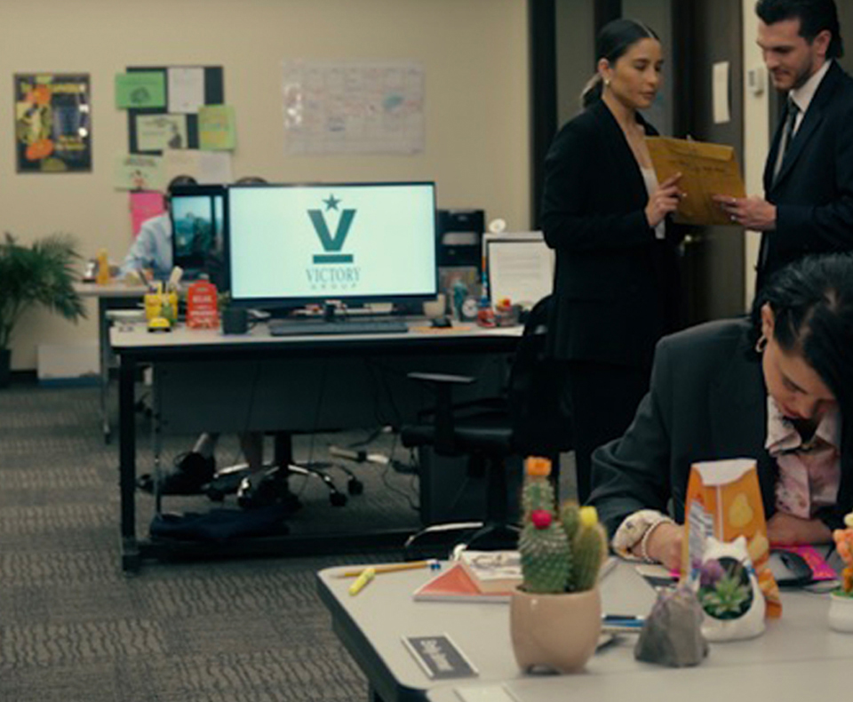 Hey Boss, Your Company Is Getting Bombed production design image 1