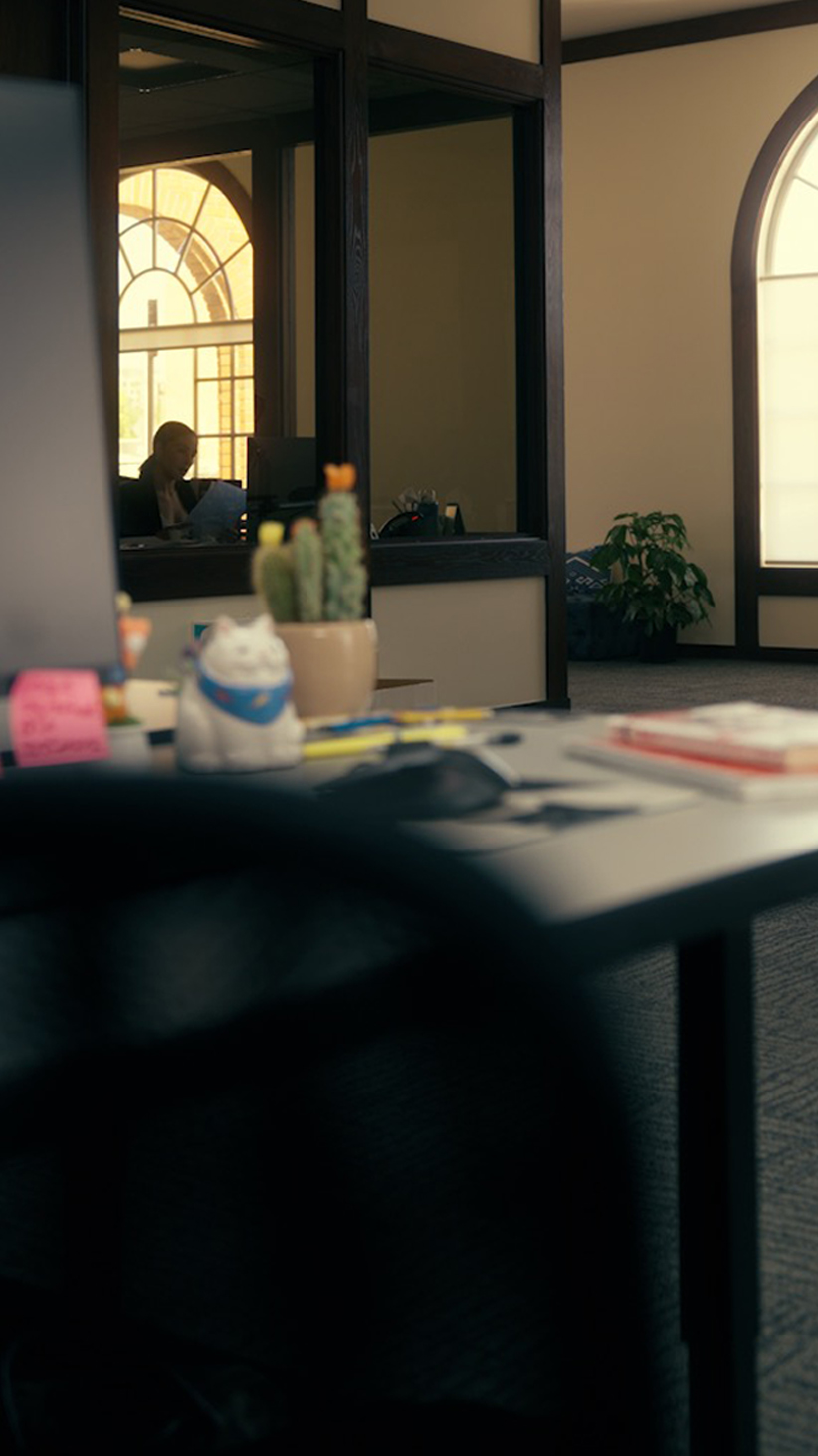 Hey Boss, Your Company Is Getting Bombed production design image 4