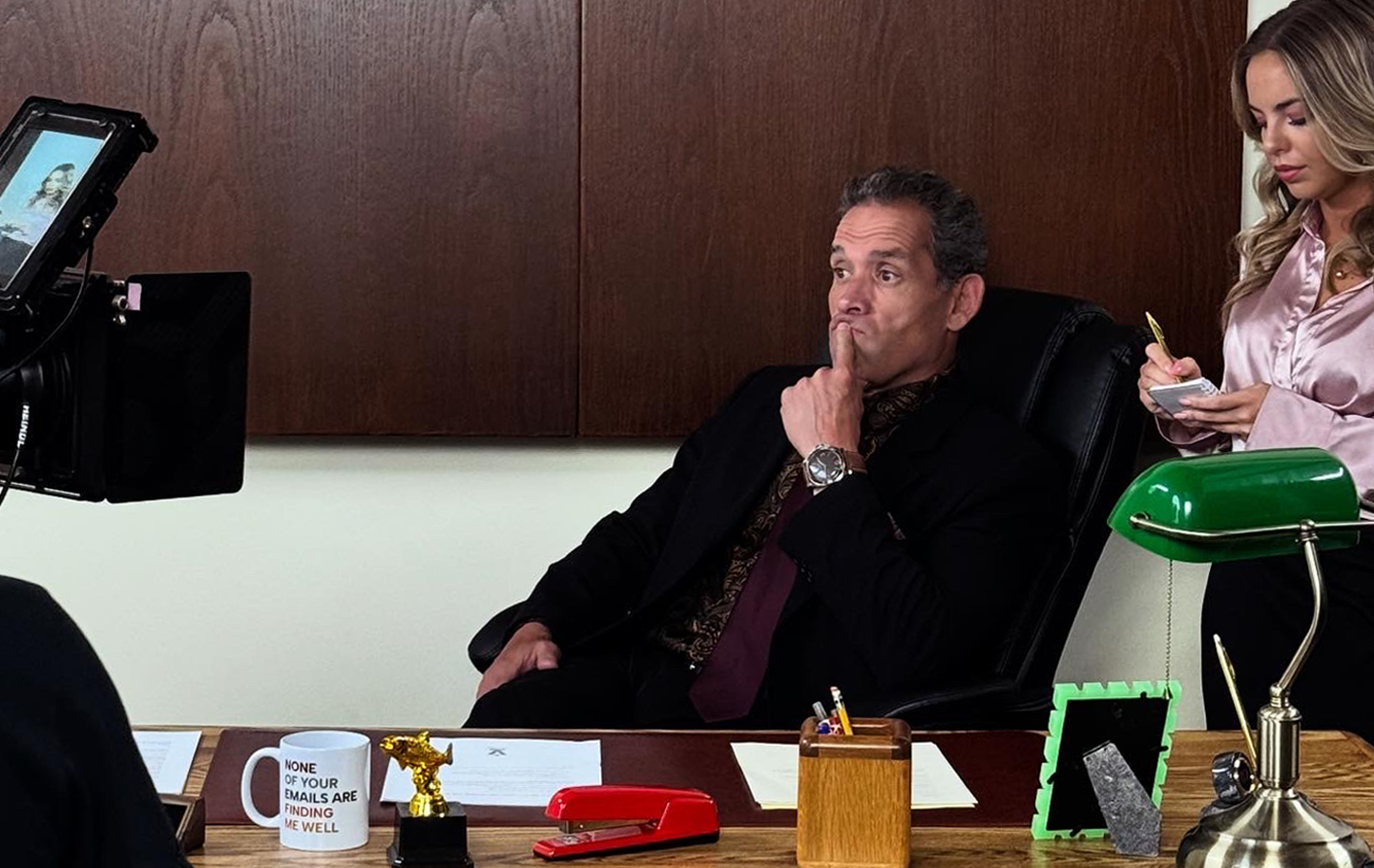 Hey Boss, Your Company Is Getting Bombed production design image 9